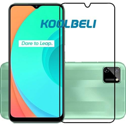 2Pcs 2.5D 9H Screen Protector For Realme C11 X3 Superzoom C3 6 6i 6 Pro 6S 5S Full Coverage Tempered Glass Explosion-Proof Film