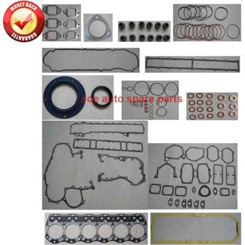 6D15 6D15T Engine Full gasket set kit for Mitsubishi 6900 bus MK116F MM116H MM516H D truck FK116 FK215 FK216 FM316 D 6919cc 82