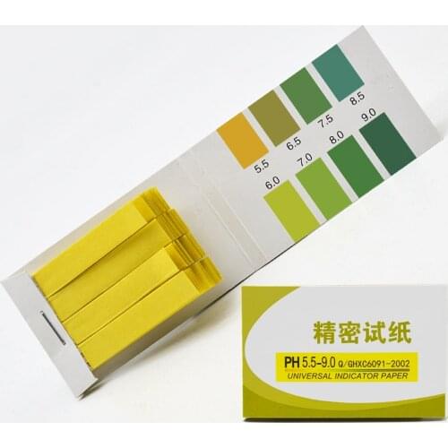 80 Strips/pack PH 5.5-9 Precision Test Paper Saliva Urine Amniotic Water Drinking Water Acid Base Test Strips Indicator Paper