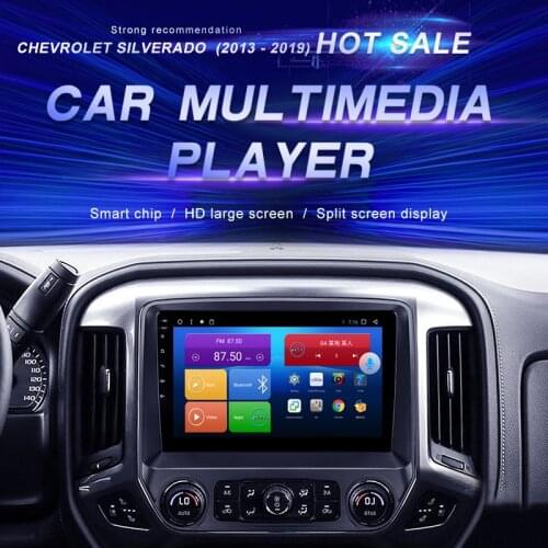 Android Car DVD For Chevrolet Silverado 2013 - 2019 Car Radio Multimedia Video Player Navigation GPS Android10.0 Double Din