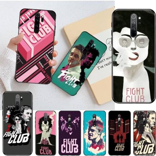 Fight Club movie Phone Case for Redmi 9A 8A 7 6 6A Note 9 8 8T Pro Max Redmi 9 K20 K30 Pro