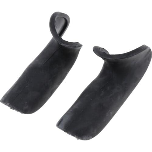 Black Universal Car Steering Wheel Thumb Grips Replacement Rubber oem: Sport RS CLIO MKII abs plastic