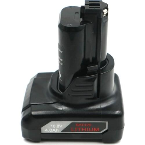 For Bosch 10.8V 12VD 6000mAh Li-Ion battery 2607336013 BAT411 BAT411A BAT412A PS40-2 PS20-2 PS50B All 12V MAX Pod Battery Style