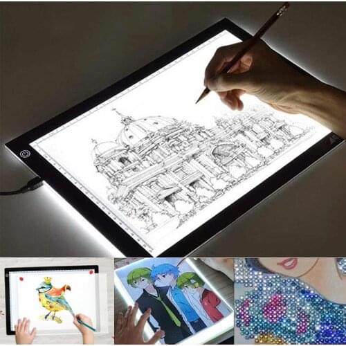 Elice A4 LED Light Pad Artcraft Tracing Light Box Copy Board Digital Tablets Painting Writing Drawing Tablet Sketching Animation