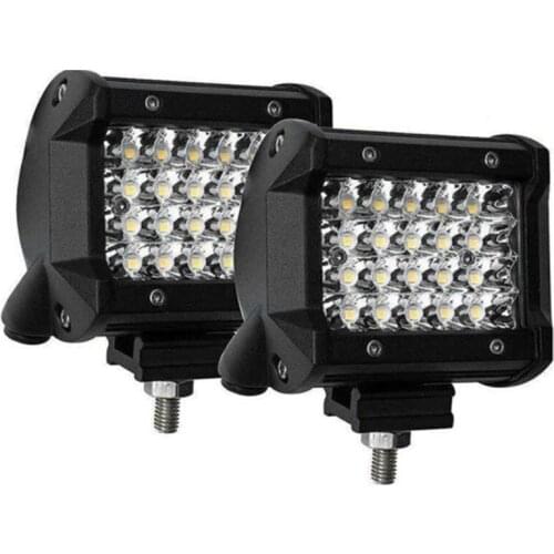 2Pcs 4 Inch LED Light Bar Driving Lights LED Pods Spot Off Road Lights Fog Lights for Truck Car for SUV for Jeep