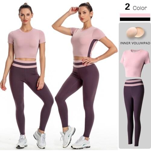 Summer Clothes For Women Ensemble Femme Suit For Fitness Gym Outfit Sportswear Leggings For Fitness Yoga Set For Movement