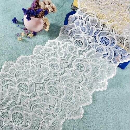 TD2138 21cm Purple lace lace accessories Diy hand-made sleeve collar skirt curtain decorative clothing fabric