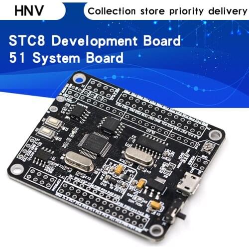 STC8A8K64S4A12 Development Board 51 System Board MCU Development Board STC15 Upgrade Competition Board Diy Electronic