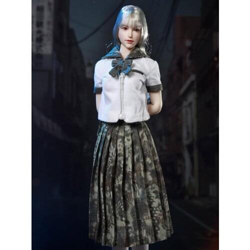 1/6 Scale Soldier Jk Armed Female Student 3.0 Student Clothing Full Set Fits 12-inch Action Figure Toy Model Collection Fan Gift