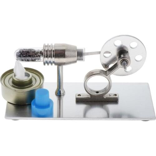 Mini Hot Air Stirling Engine Motor Model Educational Model Kits