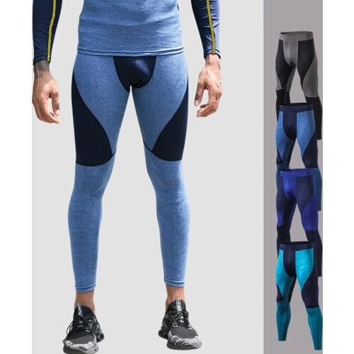 Men Compression Pants Running Pants Men Training Fitness Sports Leggings Men Jogging Gym Tight Sweatpants Crossfit Workout Pants