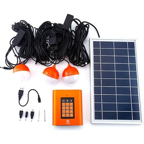Small Solar Energy Solar Lighting Pay As You Go Solar System Energy Solar Power System for Africa Home use