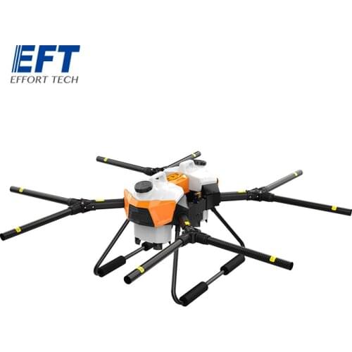 New EFT G20 V2.0 22L 22KG 20L Agricultural Spray Drone Frame 8-axis with Dual 10L Water Tank Plug-in Hugging