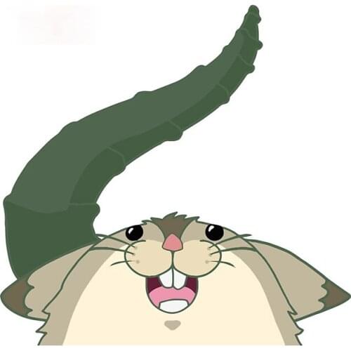 Personality Hamsuke Cartoon Car Sticker Refrigerator Windshield Decal Waterproof Scratch-Proof Decoration Apply To Car Window