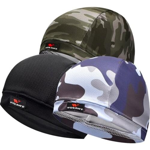 Cycling Cap Breathable Summer Sports Running Skiing Riding Hat Cooling Skull Cap Quick-drying Helmet Liner