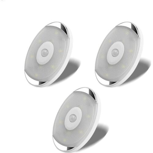 LED Night Light PIR Wireless Motion Sensor Lamp Warm White Under Cabinet Closet Bedroom Kitchen Stairs Decoration Lighting lamp