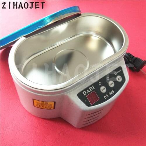 Ultrasonic clean bath for Epson DX4 DX5 DX2 TX800 XP600 DX6 DX7 printhead clean machine 220V 30W 50W Print head washing bath 1pc