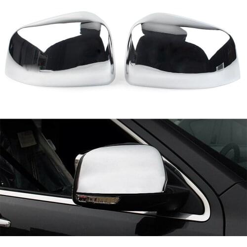 1 Pair Car Chromium Styling Door Side Rear View Mirror Trim Cover For Jeep Grand Cherokee WK 2011 2012 2013 2014 2015 2016 2017