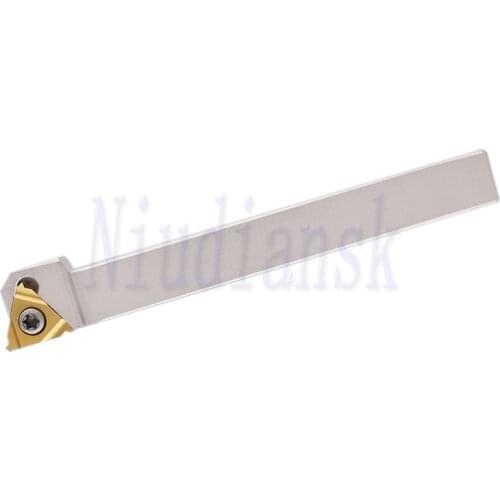 1pc KTTXR1212J16N Thread Turning Tool Arbor CNC Lathe Tools Spring Steel Anti-vibration Bar KTTXR External Threading Tool Holder