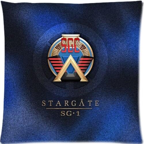 2018 Custom Cushion Cover Stargate Throw Pillow Cover Polyester Cushion Case for Sofa Decorative Pillowcase