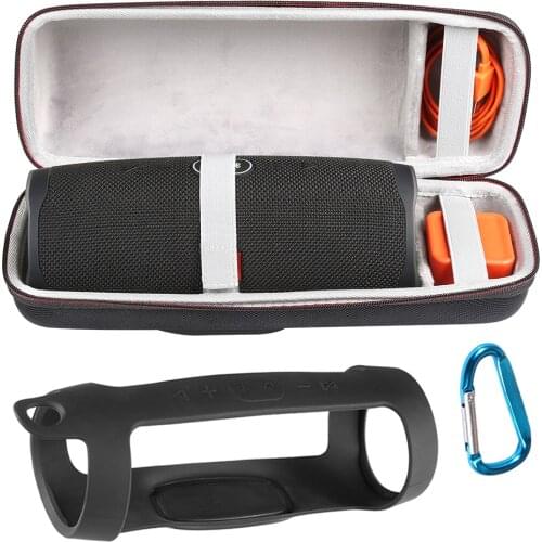 2019 NEW Hard or Silica Gel Travel Case for JBL Charge 4 Waterproof Bluetooth Speaker (only case)