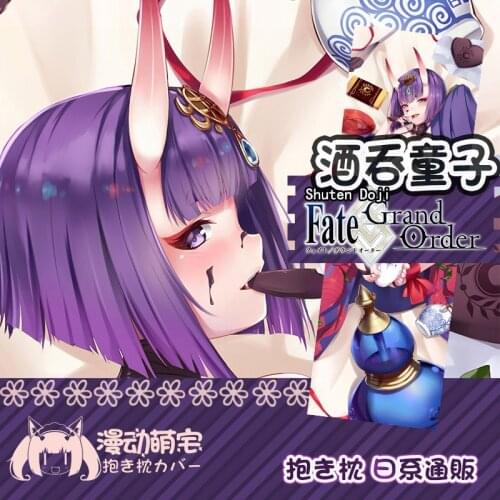 Anime Shuten-douji Fate/Grand Order Sexy Girl Dakimakura Hugging Body Pillow Case Otaku Pillow Cushion Cover Collectible Gifts
