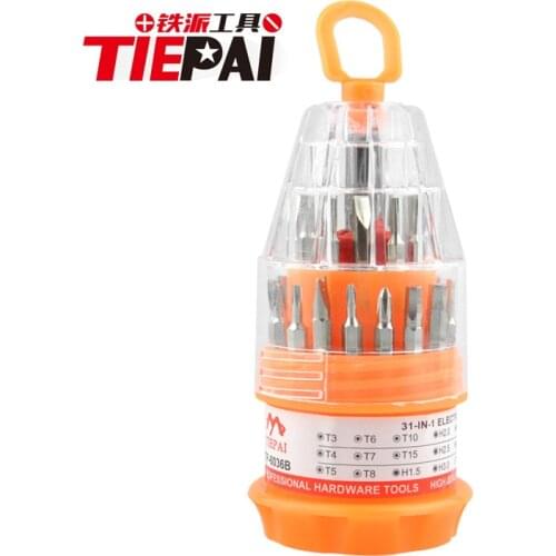 31-in-1 set Hexagon Triangular Cross Mini Multi-function Mobile Phone Computer Laptop Repair Daily Use Screwdriver Kit Hand Tool