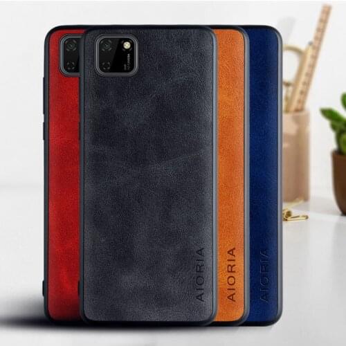 Case for Honor 9S 9C funda Luxury Vintage Leather cover skin phone coque for huawei honor 9s case capa