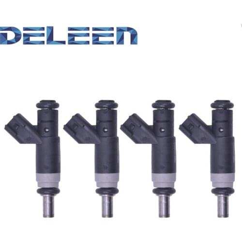 Deleen 4x High impedance Fuel Injector 04891577AC / FJ1058 For Dodge Car Accessories