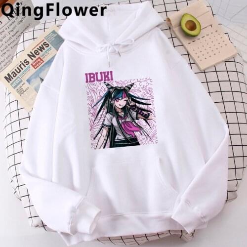 Anime Danganronpa Nagito Komaeda Ouma Kokichi hoodies men 2021 Oversized hip hop streetwear male hoddies clothing anime Ulzzang