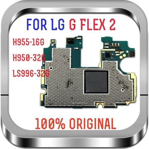 For LG G Flex 2 H955 LS996 Motherboard,32gb Original unlocked for LG G Flex 2 H959 Logic Boards with Android System