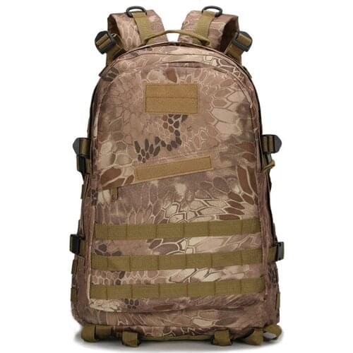 40L Men Army Military Tactical Backpack 3P Softback Outdoor Waterproof Bug Rucksack Hiking Camping Hunting Bags Large Capacity