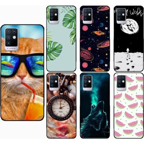 Soft Silicon Lovely TPU Case for Infinix Note 10 2021 Funda Coque Capa Protective Phone Cover For Note 10 Pro 2021 6.95 Inch