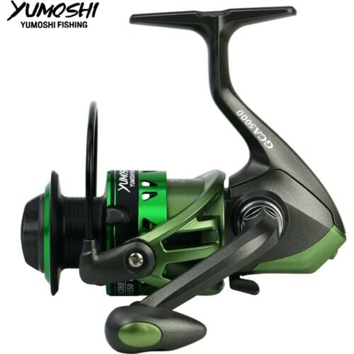 New wheels 2019 spinning reel 5.5:1 series fishing reel Spinning wheel carretilha de pesca fishing feeder Sea lure fishing reels