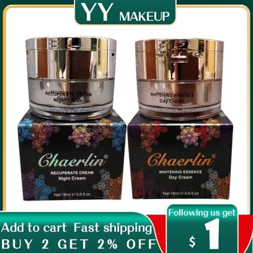 New Excellent CHAERLIN whitening fade out day & night cream for fades-out ages spots brown skin marks dark pigmentation spots