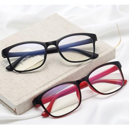 2020 Square Clear Glasses Women Fashion Transparent Lens Eyeglasses Optical Frames Computer Retro Eyewear Spectacle