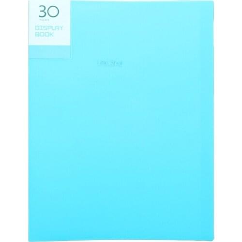 A4 Display Book 20/30/40/60 Pages Transparent Insert File Folder Document Bag U4LD