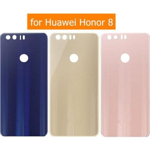 For Huawei Honor 8 Glass Battery Back Cover Rear Door Housing Cover for Huawei Honor8 FRD-AL10 Replacement Repair Spare Parts