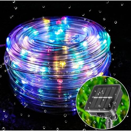 Solar Fairy Lights Outdoor Waterproof LED String Lights Solar Christmas Lights for Patio Wedding Party Tree Garden Decoration