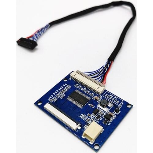 Universal LVDS Signal Interface Converter DF14 20Pin to FPC 50Pin Connector LVDS 20 to 50Pin TTL for 7'' 8'' 10.1'' LCD Panel