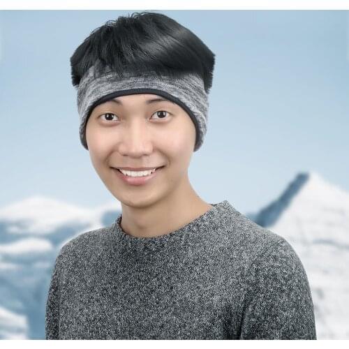 Winter cycling headscarf sports warm ear protection hair belt basketball running head cover warm earmuffs