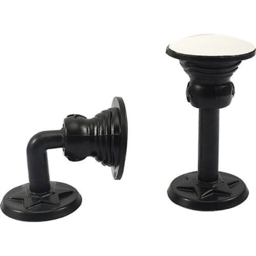 1Pc Silicone Door Stopper Self-adhesive Door Stops Hidden Door Holders, Wall Protectors Doorstop Toilet Safety Door Card Bumper