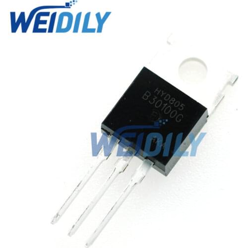 10PCS/LOT MBR30100CT MBR30100 B30100G Schottky diode 100V 30A TO-220 New