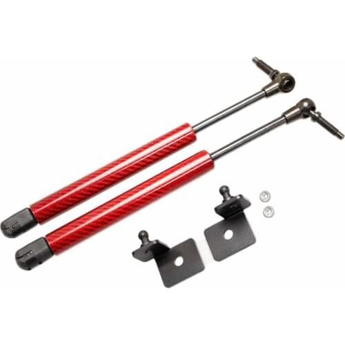 For Ford Ranger 2012 -2018 Two Sides Front Hood Bonnet Gas Struts Carbon Fiber Lift Support Shock Damper Absorber Car Styling