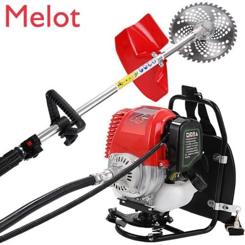 Mower Four-Stroke Backpack Gasoline Engine Multi-Function Loosening Soil and Weeding