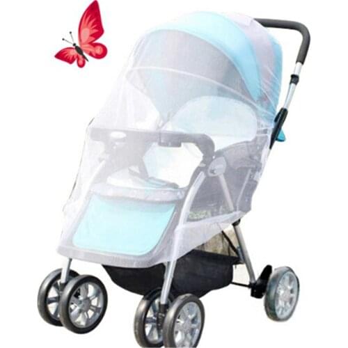 Newborn Infant Baby Stroller Crip Net Pushchair Mosquito Insect Net Safe Mesh happy