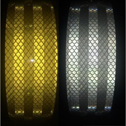 3M Car Reflective Strip Stickers Warning Strip-style Decoration Film Safe Motorcycle Baby Car Reflect Road Safety Tape