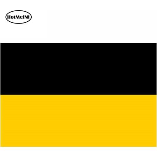 HotMeiNi 13cm For Flag Fine Decal Sunscreen Car Stickers Personality Windshield Waterproof Air Conditioner Decoration