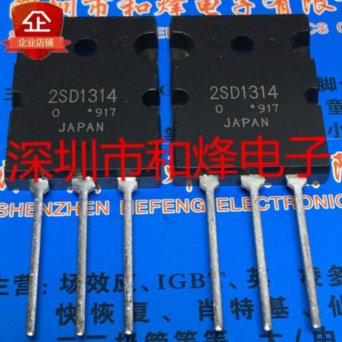 5PCS 2SD1314 TO-264 600V 15A 100% New&original