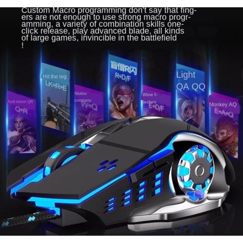 Viper Q5 Wired Gaming Mouse USB Macro Programming Mechanical Mice RGB Gamer Optical Mouse for CS CF PUBG Pressure Gun Custom